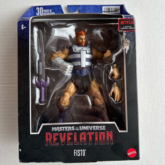 Masters of the Universe Masterverse Fisto Action Figure with Accessories. - Picture 1 of 7